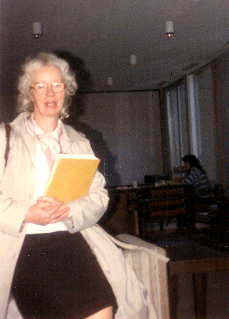 Etta Peterson (Nich Gronstrus seminar) 2-8-86